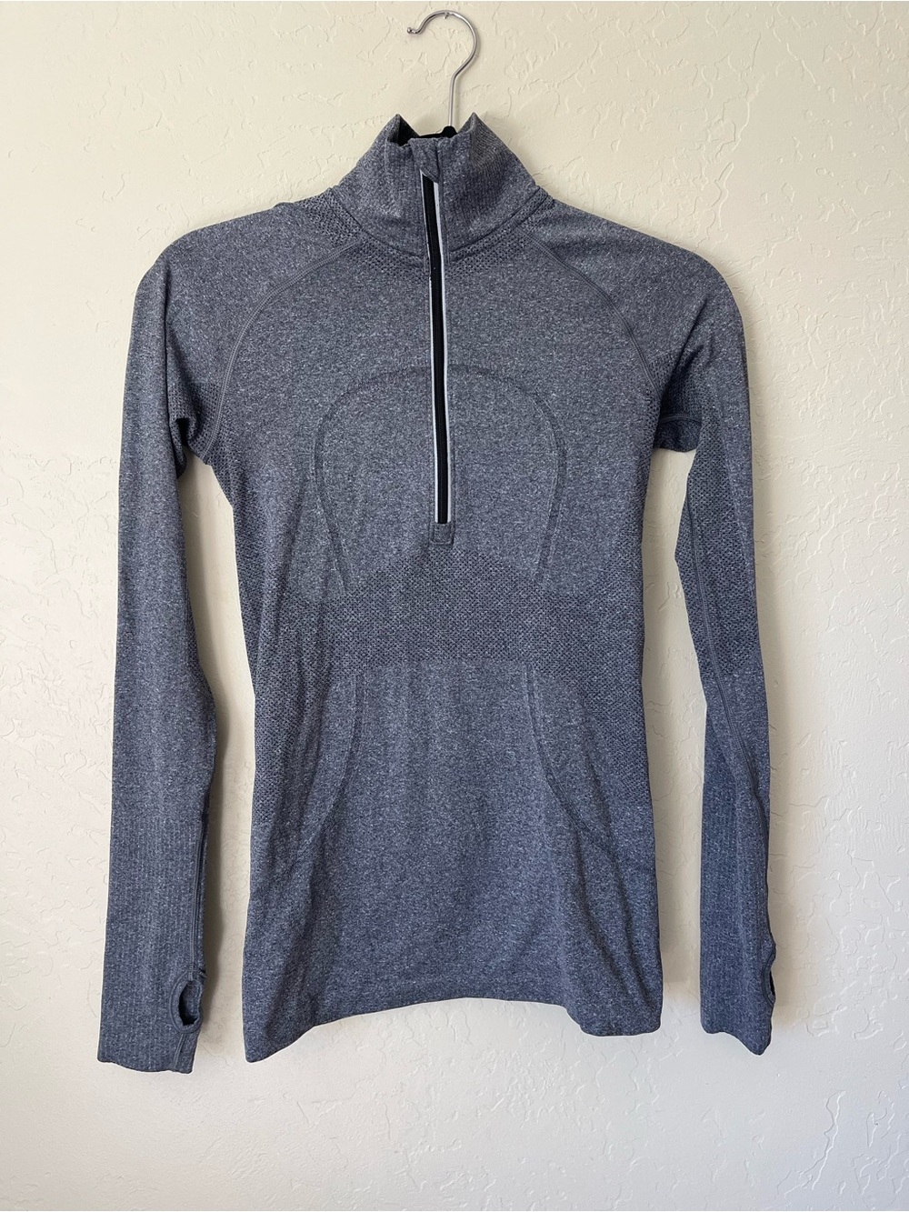 Lululemon Gray Half-Zip Athletic Pullover